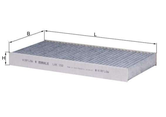 Filtru, aer habitaclu MAHLE LAK 152