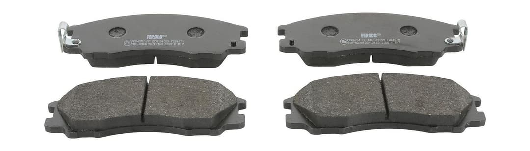 set placute frana,frana disc FERODO FDB1670