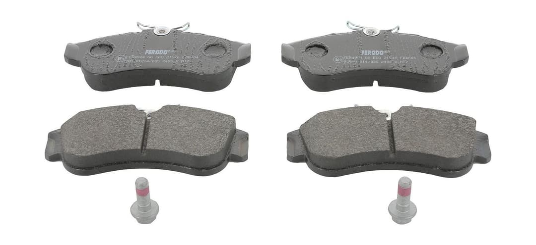 set placute frana,frana disc FERODO PREMIER ECO FRICTION FDB604
