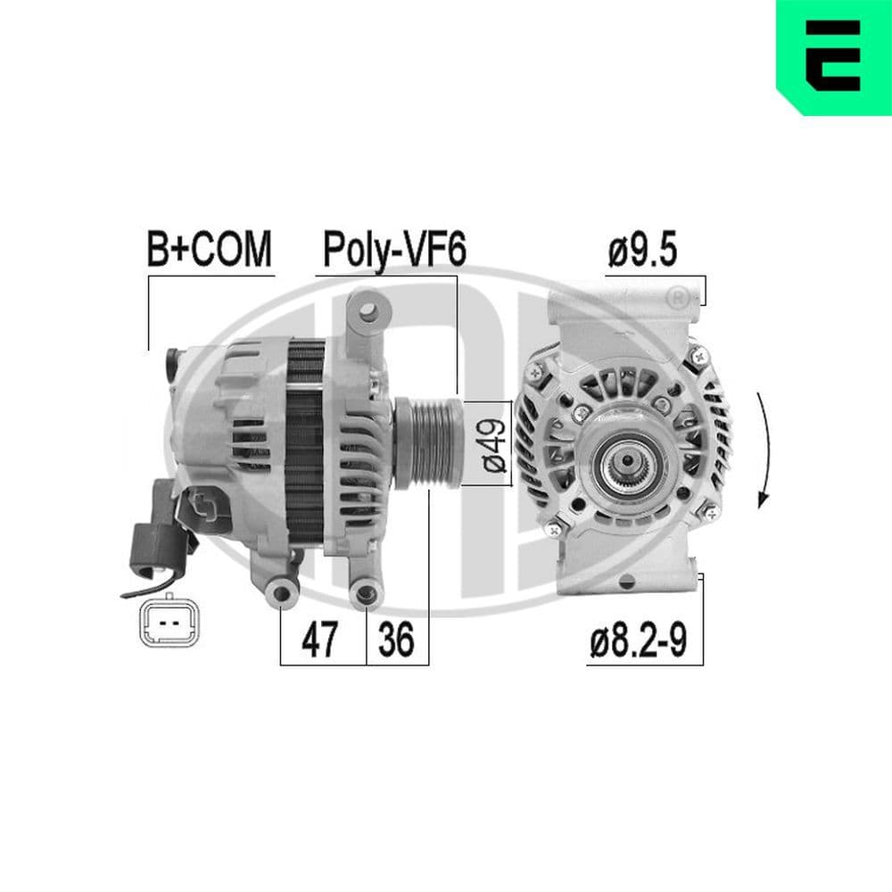 Generator / Alternator ERA 209354A
