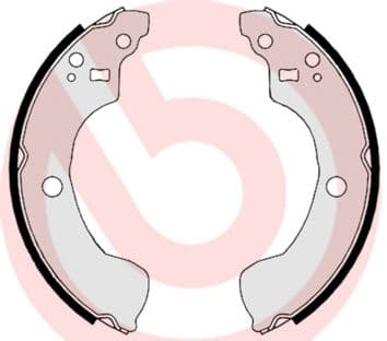 Set saboti frana BREMBO S 56 534