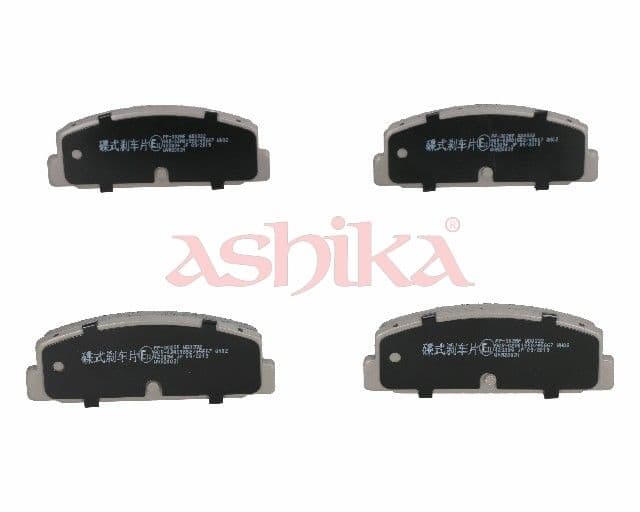 set placute frana,frana disc ASHIKA 51-03-302
