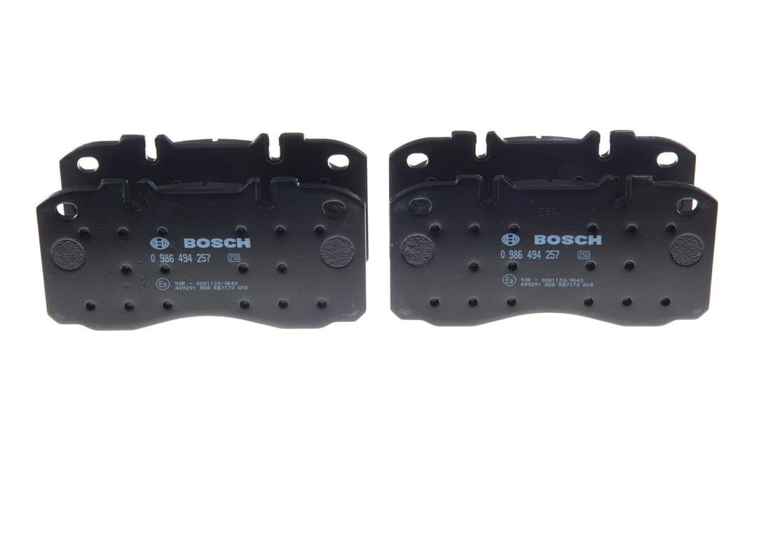 set placute frana,frana disc BOSCH 0 986 494 257