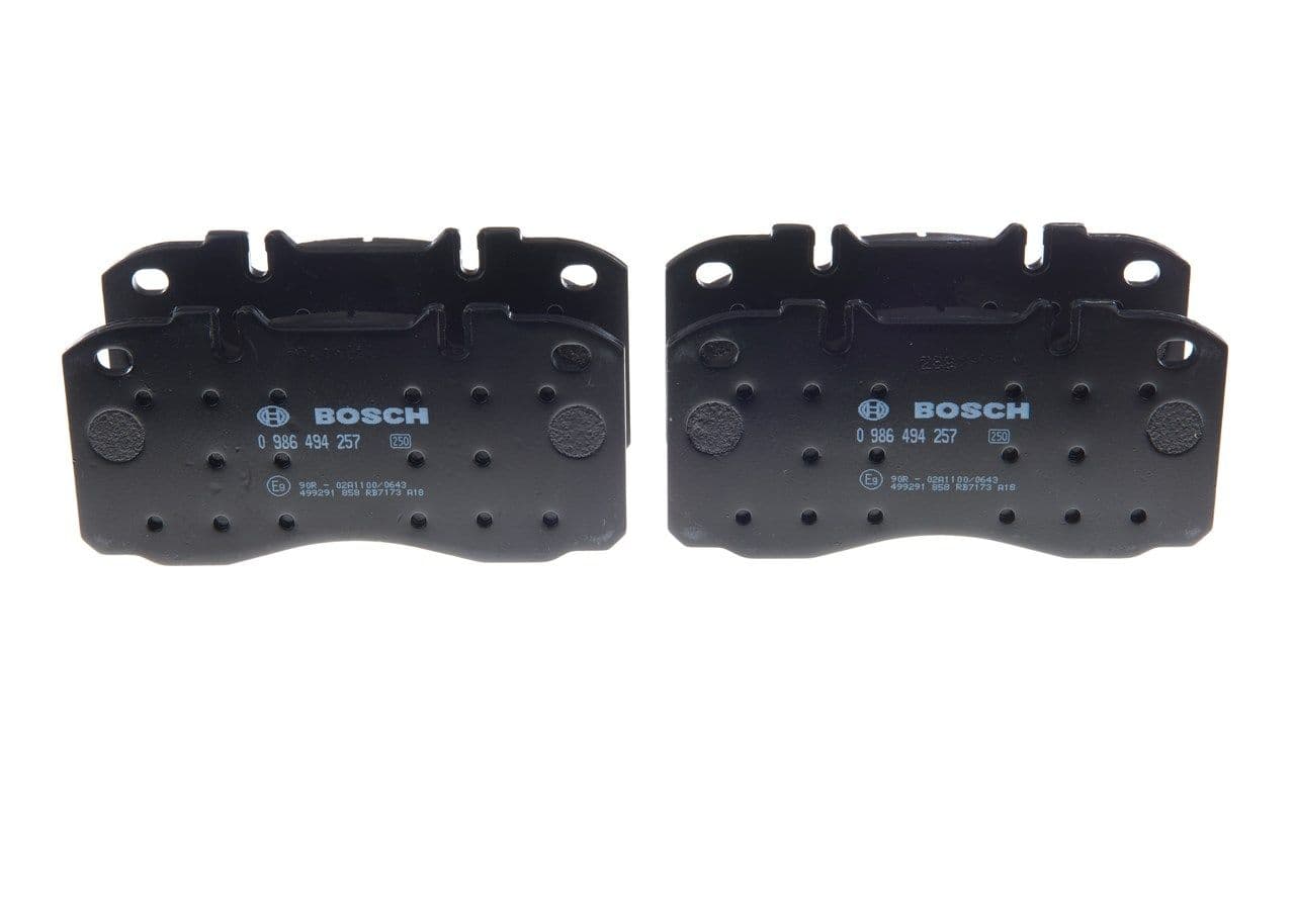 set placute frana,frana disc BOSCH 0 986 494 257