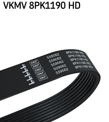 Curea transmisie cu caneluri SKF VKMV 8PK1190 HD