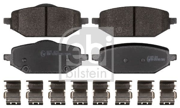 set placute frana,frana disc FEBI BILSTEIN 192656