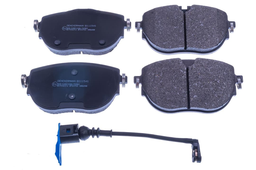 set placute frana,frana disc DENCKERMANN B111541