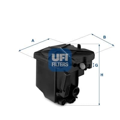 filtru combustibil UFI 24.027.00