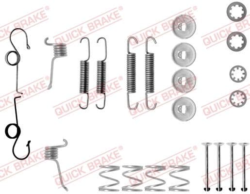 Set accesorii, sabot de frana QUICK BRAKE 105-0511