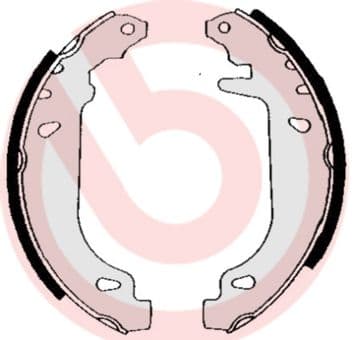 Set saboti frana BREMBO S 68 520