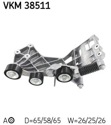 Intinzator curea, curea distributie SKF VKM 38511