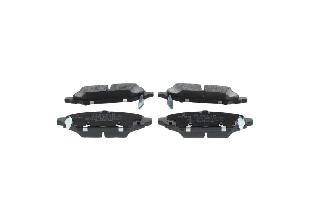 set placute frana,frana disc BOSCH 0 986 460 196