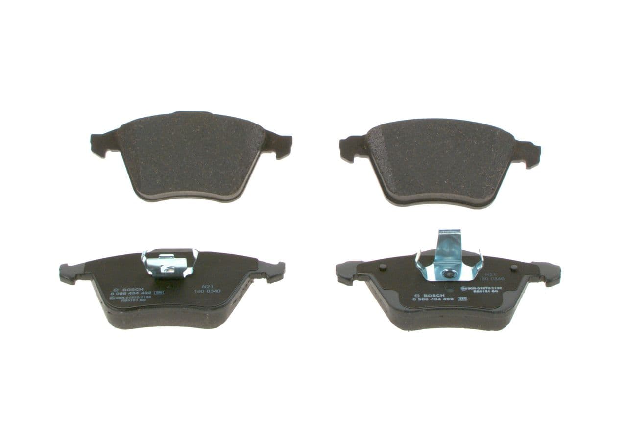 set placute frana,frana disc BOSCH 0 986 494 492