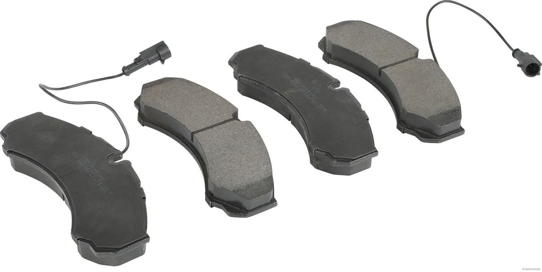 set placute frana,frana disc HERTH+BUSS JAKOPARTS J3611003