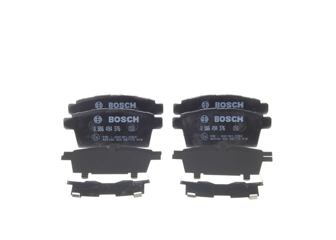set placute frana,frana disc BOSCH 0 986 494 376