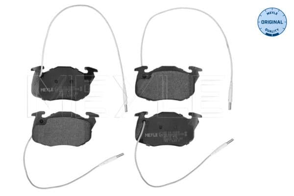 set placute frana,frana disc MEYLE -ORIGINAL: True to OE. 025 214 1418/W