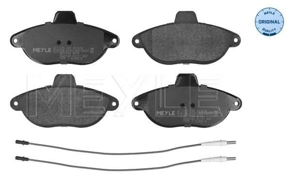 set placute frana,frana disc MEYLE -ORIGINAL: True to OE. 025 230 4218/W