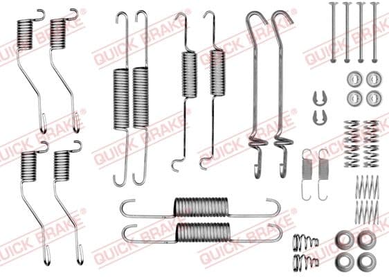Set accesorii, sabot de frana QUICK BRAKE 105-0852