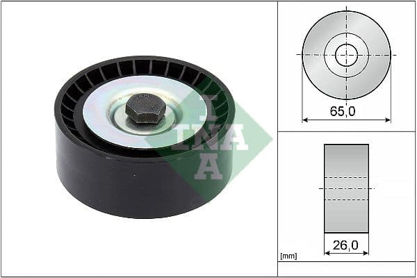 Rola ghidare/conducere, curea transmisie Schaeffler INA 532 0916 10