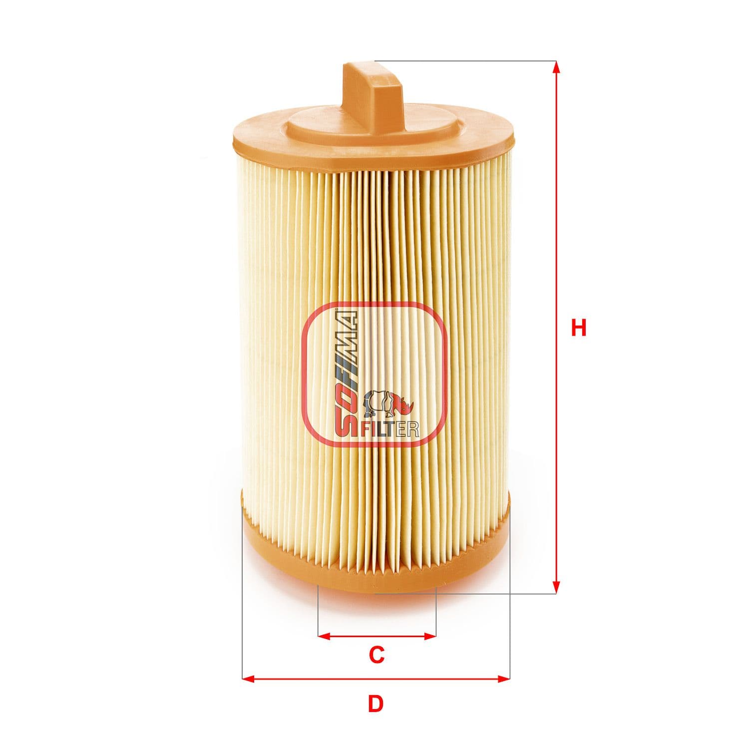 Filtru aer SOFIMA S 1902 A