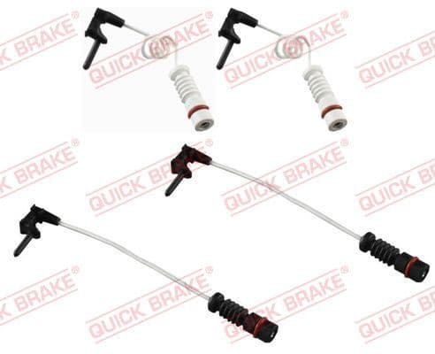 senzor de avertizare,uzura placute de frana QUICK BRAKE WS 0301 A