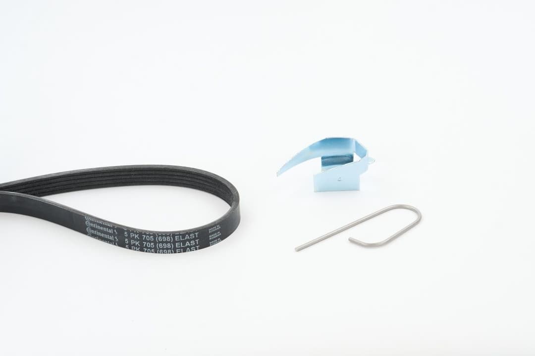 Set curea transmisie cu caneluri CONTINENTAL CTAM 5PK705 ELAST T1