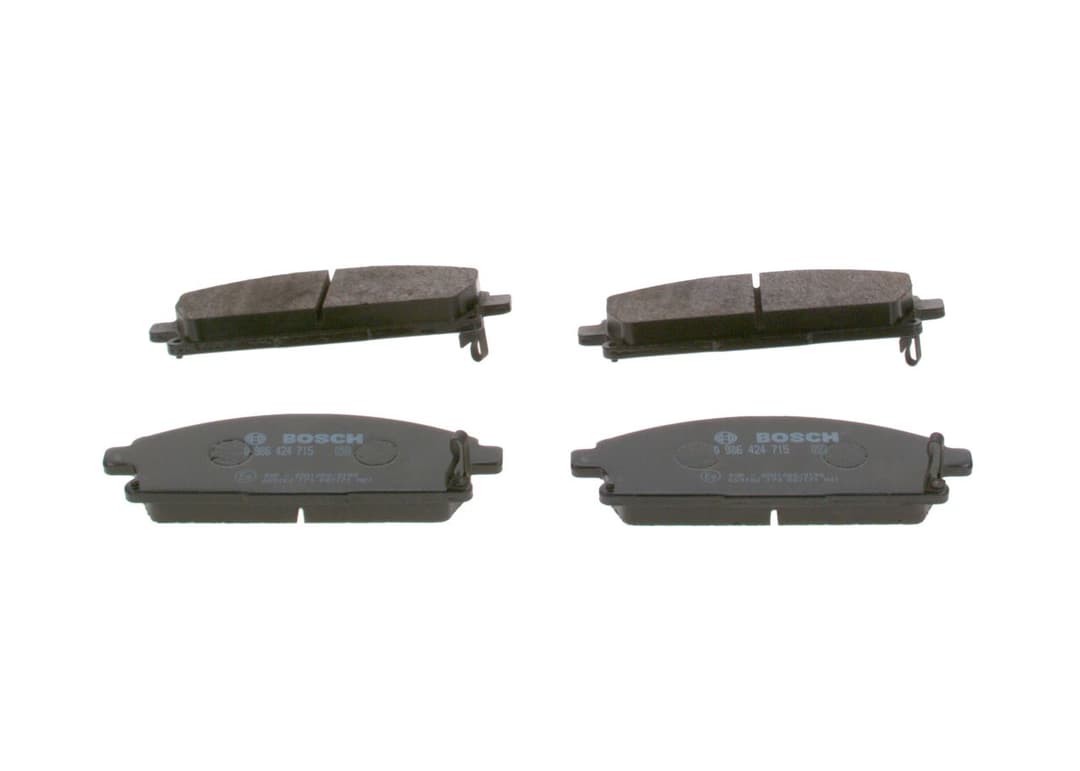 set placute frana,frana disc BOSCH 0 986 424 715