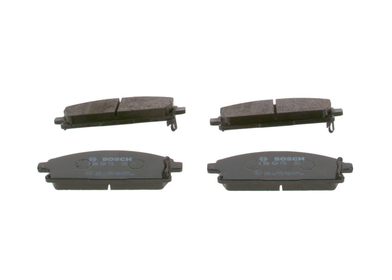 set placute frana,frana disc BOSCH 0 986 424 715