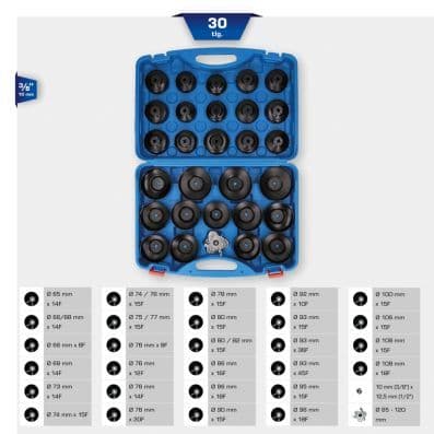 Set chei filtre de ulei KS TOOLS BT711050