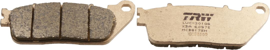 set placute frana,frana disc TRW Sinter Street MCB817SH