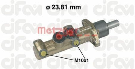Pompa centrala, frana METZGER 202-298
