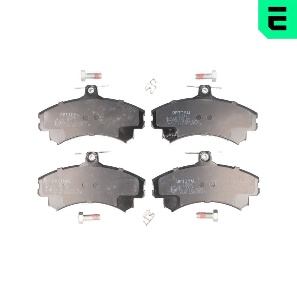 set placute frana,frana disc OPTIMAL BP-10306