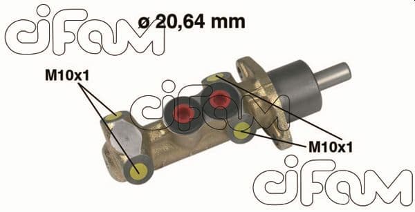 Pompa centrala, frana CIFAM 202-044