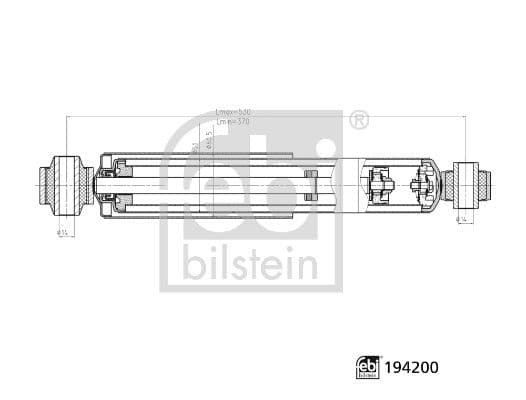 amortizor FEBI BILSTEIN 194200