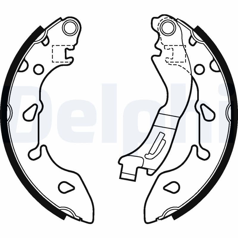 Set saboti frana DELPHI LS2047