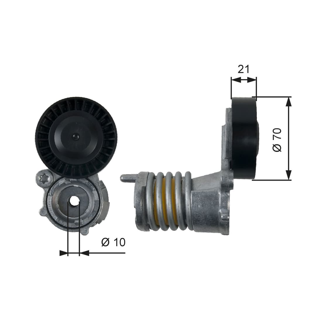 Intinzator curea, curea distributie GATES DriveAlign™ T39157