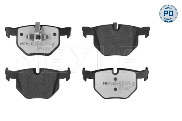 set placute frana,frana disc MEYLE -PD: Advanced performance and design. 025 235 5017/PD