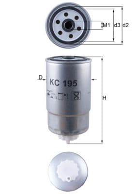 filtru combustibil KNECHT KC 195