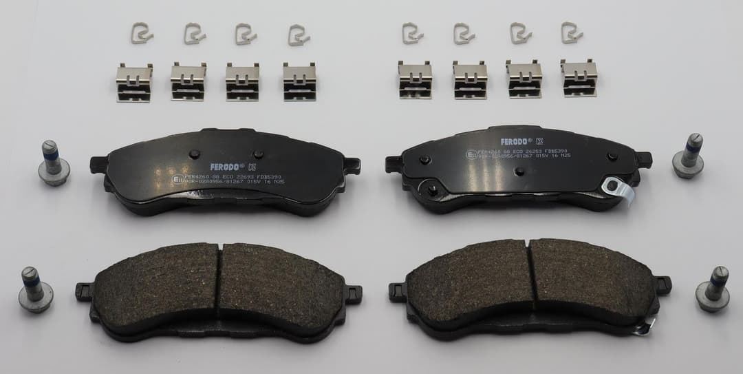 set placute frana,frana disc FERODO PREMIER ECO FRICTION FDB5390