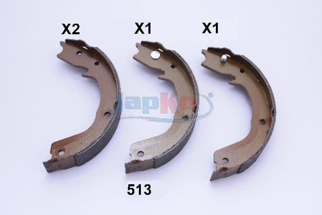 Set saboti frana JAPKO 55513