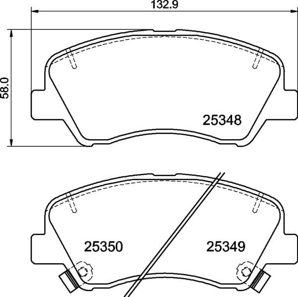 set placute frana,frana disc BREMBO PRIME LINE P 30 122