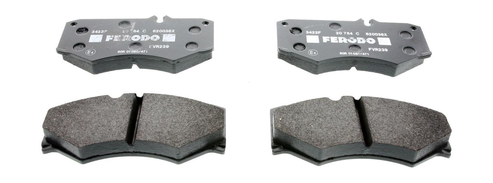 set placute frana,frana disc FERODO PREMIER FVR239