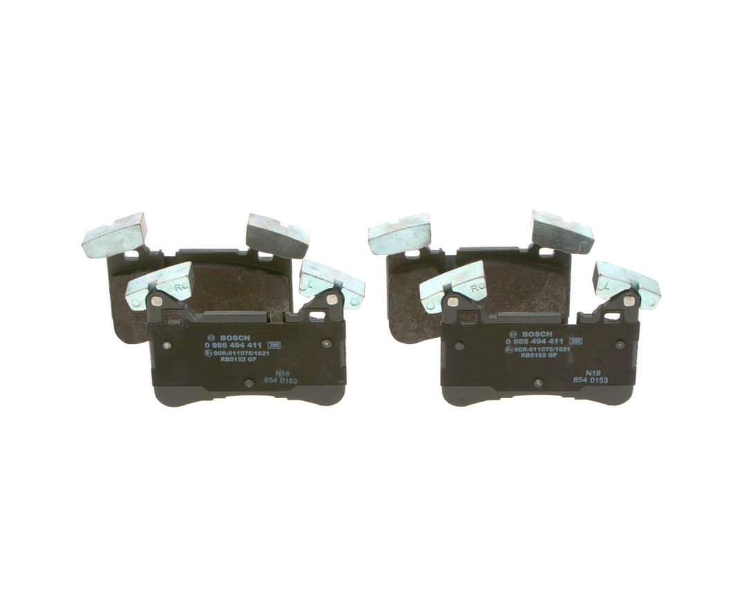 set placute frana,frana disc BOSCH 0 986 494 411