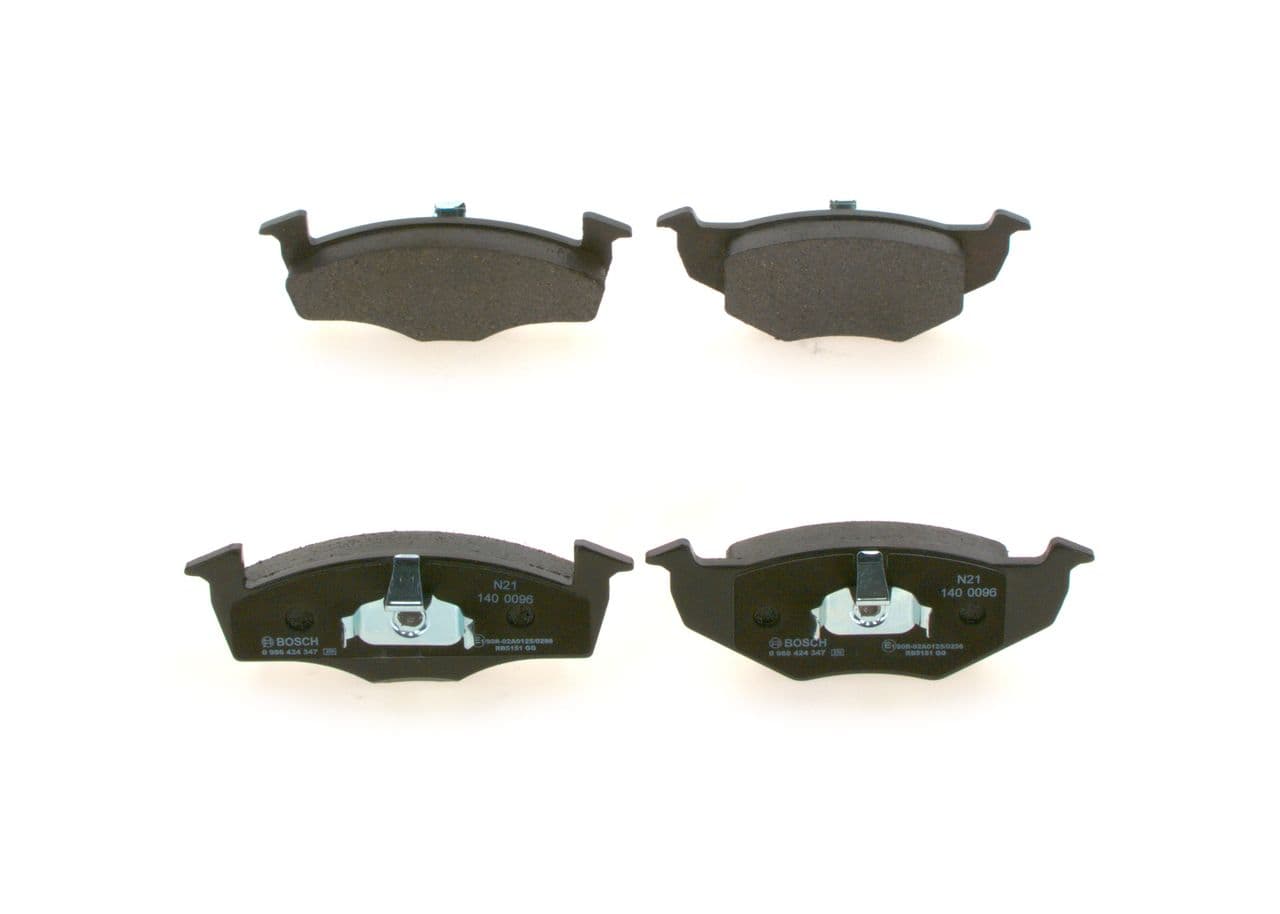 set placute frana,frana disc BOSCH 0 986 424 347