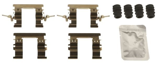 Set accesorii, placute frana TRW PFK674