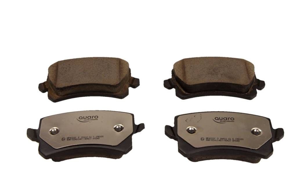 set placute frana,frana disc QUARO SILVER CERAMIC QP4222C