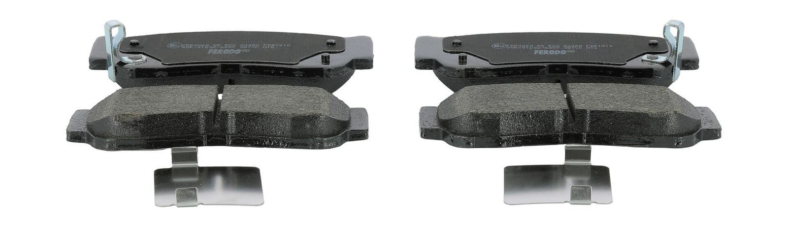 set placute frana,frana disc FERODO PREMIER ECO FRICTION FDB1910