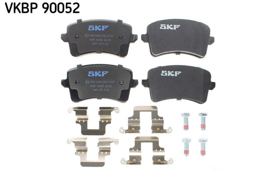 set placute frana,frana disc SKF VKBP 90052