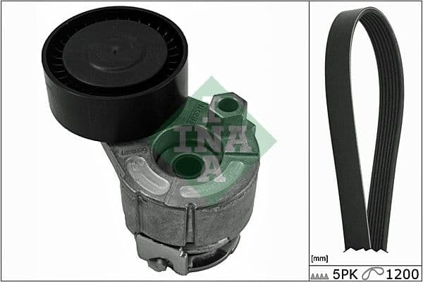 Set curea transmisie cu caneluri Schaeffler INA 529 0015 10