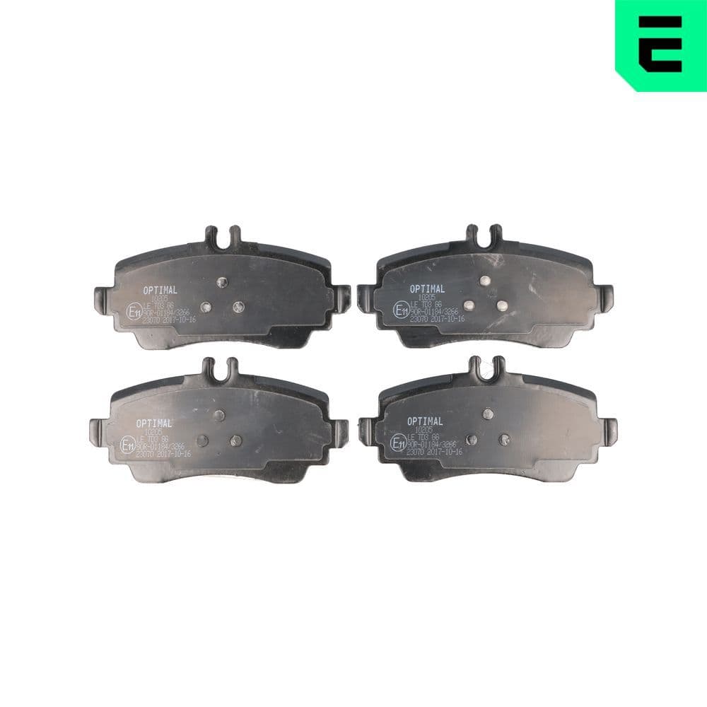 set placute frana,frana disc OPTIMAL BP-10205